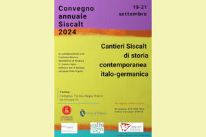 Convegno annuale SISCALT 2024